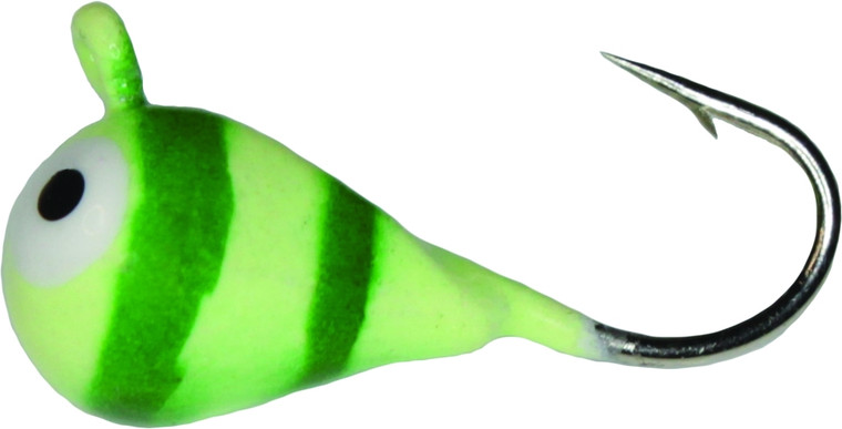 K&E SKP-12-180 Pelkie Tungsten Jig - Sz12 Green Candy Stripe Glow - SKP-12-180 K&E SKP-12-180 Pelkie Tungsten Jig - Sz12 Green Candy Stripe Glow - SKP-12-180