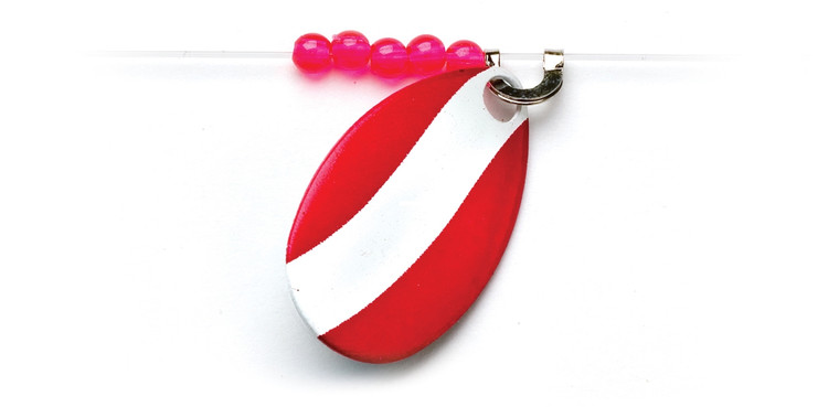 Lindy LR374 Heart-of-Steel Spinners - Red/White 1Cd - LR374