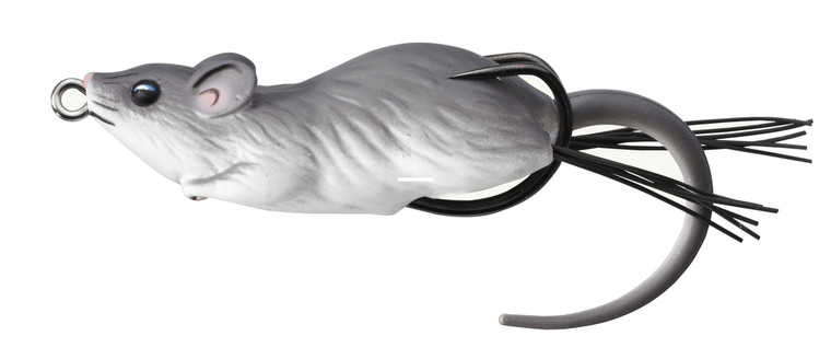 LiveTarget MHB90T401 Mouse Hollow - Body Topwater Lure, 3 1/2", 4/0 - MHB90T401