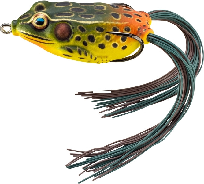 LiveTarget FGH55T519 Frog Hollow - Body Topwater Lure, 2 1/4", 1/0 - FGH55T519