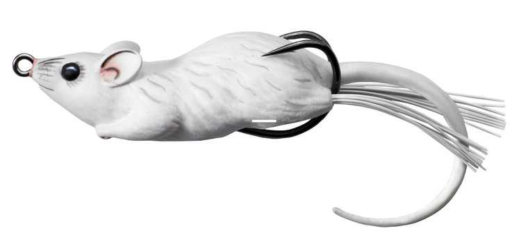 LiveTarget MHB90T402 Mouse Hollow - Body Topwater Lure, 3 1/2", 4/0 - MHB90T402