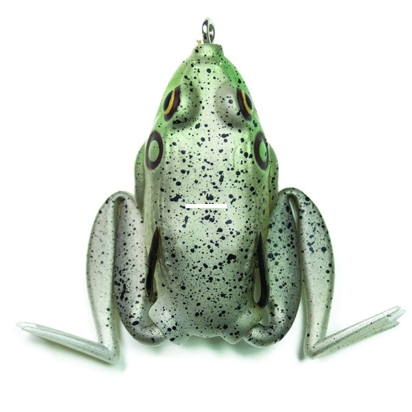 Lunkerhunt LF02 Lunker Frog Hollow - Body Frog, 2 1/4" at Rest/4 1/2" - LF02