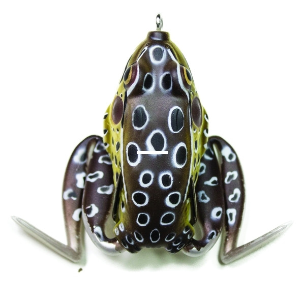 Lunkerhunt LF04 Lunker Frog Hollow - Body Frog, 2 1/4" at Rest/4 1/2" - LF04