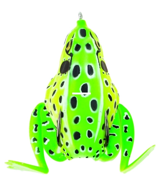 Lunkerhunt CF09 Combat Frog Hollow - Body Frog, 2 1/2", 3/4 oz, Leopard - CF09