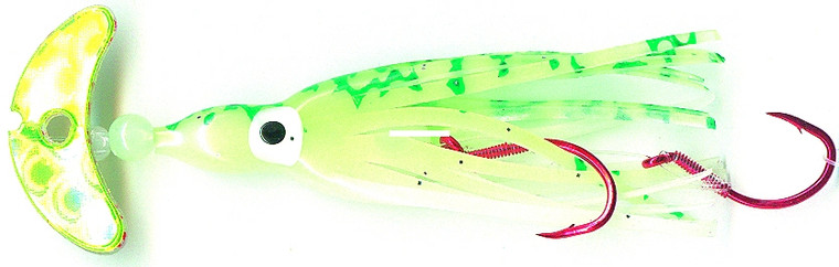 Macks Lure 60005 Cha Cha Kokanee - Squidder Rig, (2) #4 Hooks, 48" - 60005 Macks Lure 60005 Cha Cha Kokanee - Squidder Rig, (2) #4 Hooks, 48" - 60005