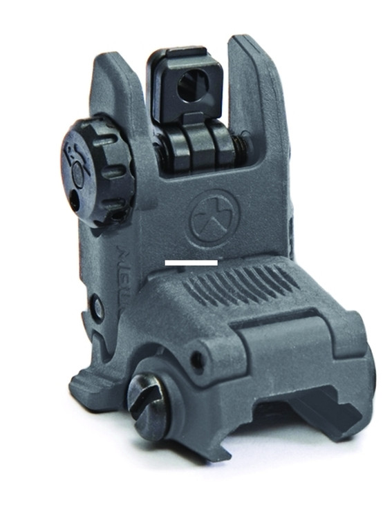 Magpul MAG248-GRY MBUS Gen 2 Rear - Sight Gray - MAG248-GRY