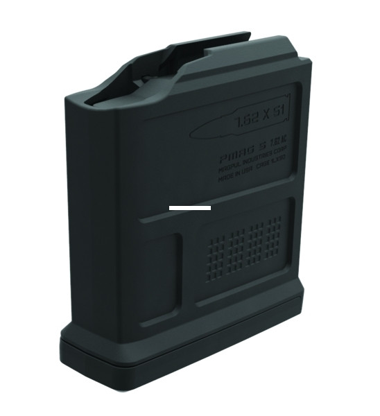 Magpul MAG549-BLK PMAG Magazine 5 - AC, 7.62x51 - AICS Short Action 5Rd - MAG549-BLK