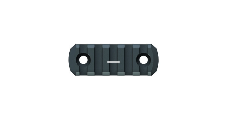 Magpul MAG590-BLK M-LOK Polymer - Rail Section 5 Slots, Black - MAG590-BLK
