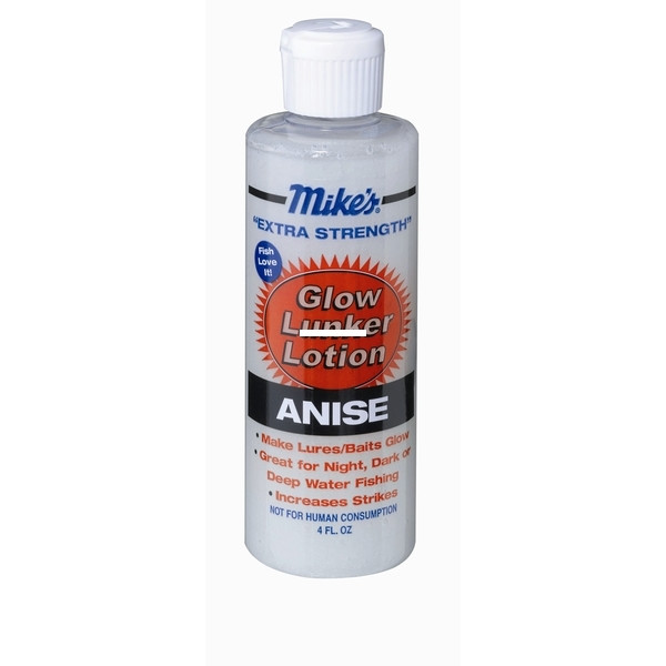 Mike's 6403 Glow Lunker Lotion - Anise 4oz - 6403