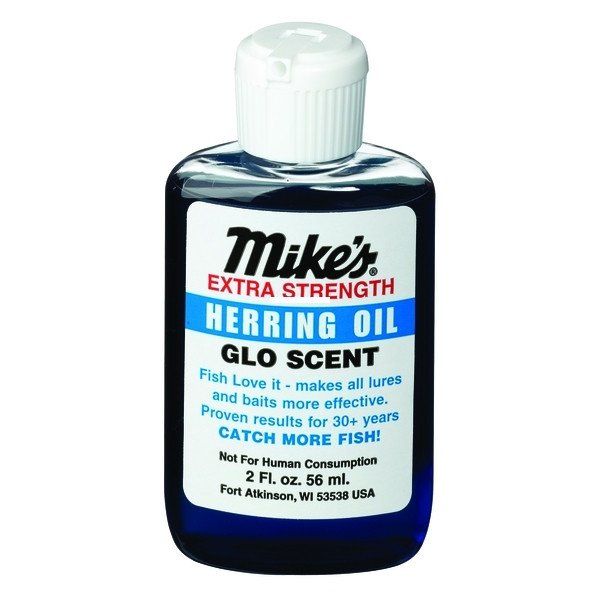 Mike's 7008 Glo Scent Bait Oil - Herring 2oz - 7008