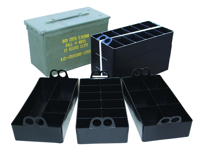 MTM ACO 50 Caliber Ammo Can - Organizer, 3 Plastic Ammo Can - ACO