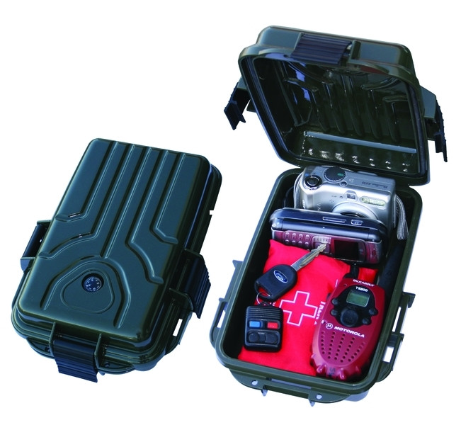 MTM S1072-11 Survivor Dry Box - O-Ring Seal, Compass, Signal Mirror - S1072-11
