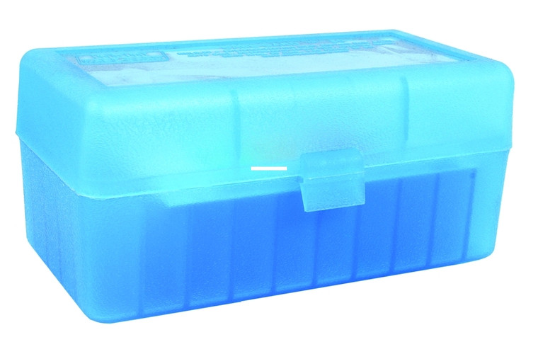 MTM RMLD-50-24 Case-Gard Flip-Top - 50-Round Rifle Ammo Box, 270/7MM - RMLD-50-24