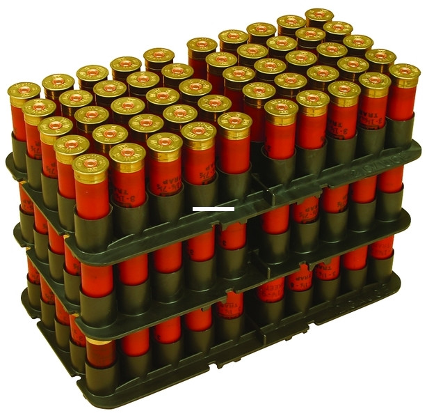MTM ST-12-40 Shotshell Tray, 12 GA - 50 Round, Black - ST-12-40