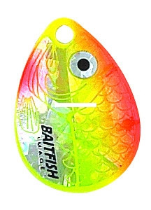 Northland RCH3-YO Baitfish-Image - Spinner Harness #4 1/Cd Sunrise - RCH3-YO