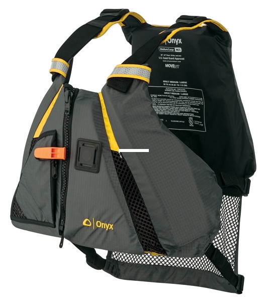 Onyx 122200-300-040-18 Movement - Dynamic Vest, Yellow, Size M/L - 122200-300-040-18