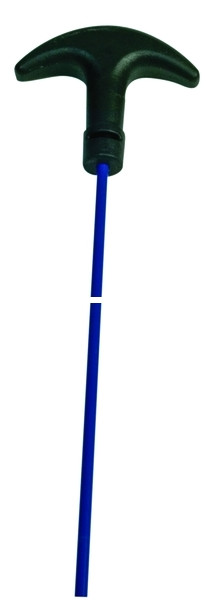 Outers 41648 Cleaning Rod Steel 1pc - 33" .17-280Cal - 41648