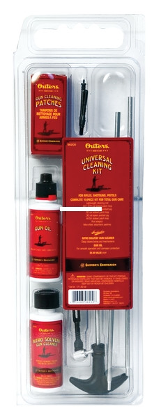 Outers 96418 Cleaning Kit Pistol - 40 Thru 45 Cal 10mm, Clam - 96418