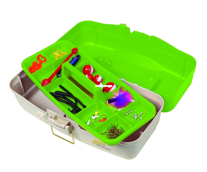 Plano 500010 Ready-Set-Fish 1-Tray - Box w/Gear - 500010