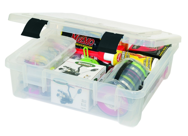Plano 708001 ProLatch XXL Stowaway - Clear With No Dividers - 708001