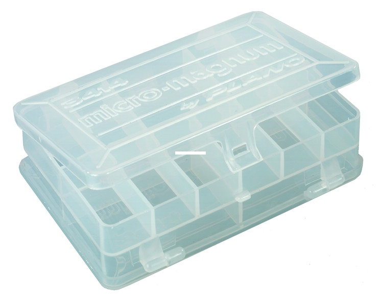 Plano 341406 Micro Mag Double - 4-1/2x3x1-1/4" Clear - 341406
