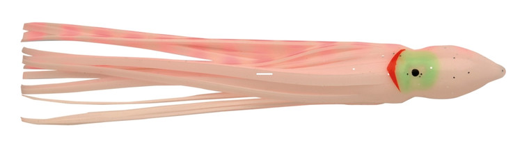 P-Line SQ25-269 Sunrise Squid Skirt - 2 1/2", White Body with Pink - SQ25-269