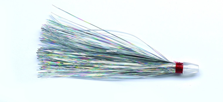 P-Line PI45-214 Tinsel Insert, 4 - 1/2", Metallic Silver, 3/Pack - PI45-214