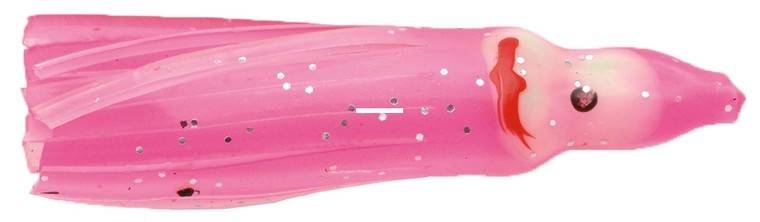 P-Line SQ15-276 Sunrise Squid Skirt - 1 1/2", Pearl Pink Stripe Glow - SQ15-276
