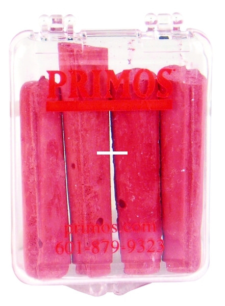 Primos 00628 Turkey Box Call Chalk - 4Pc Wax-Free Chalk W/Case - 628