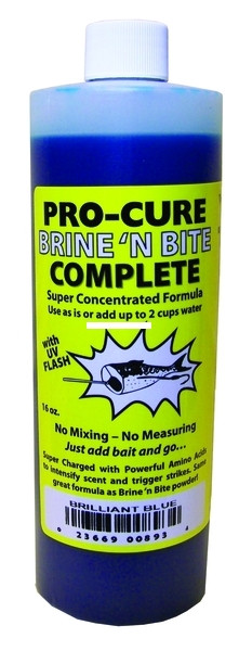 Pro-Cure LB-BLU Brine/Bite Liquid - 16oz Blue - LB-BLU