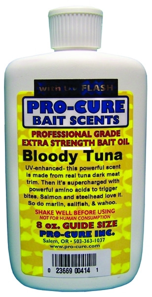 Pro-Cure B8-TUN Bait Oil Bloody - Tuna 8oz - B8-TUN