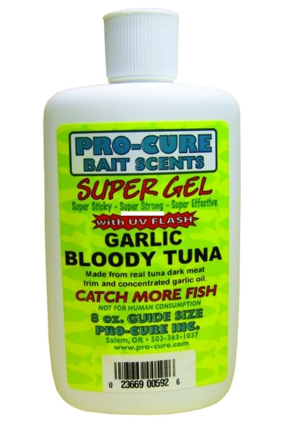 Pro-Cure G8-GTU Super Gel 8oz - Garlic/Bloody Tuna - G8-GTU
