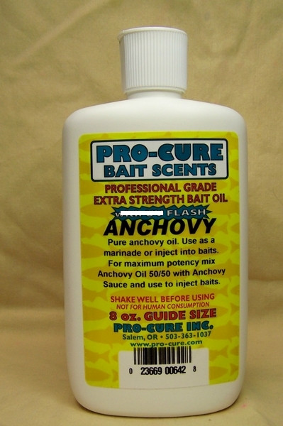 Pro-Cure B8-ANC Bait Oil 8oz Anchovy - B8-ANC