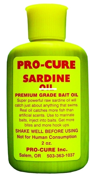 Pro-Cure BO-SAR Bait Oil 2oz Sardine - BO-SAR