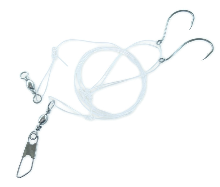 Pucci COD-RIG-4/0 Rock Cod Rig 2Hk - 4/0 80Lb Leader - COD-RIG-4/0