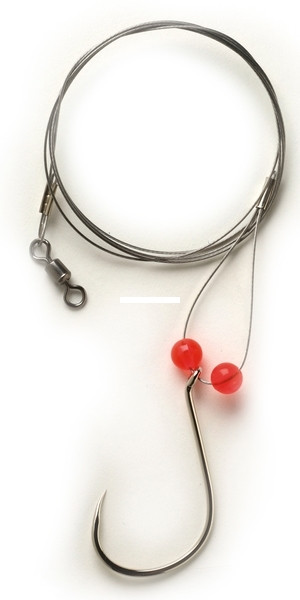 Pucci PSRWB-5/0 Single Hook Wide - Bend Sturgeon Rig 5/0 - PSRWB-5/0