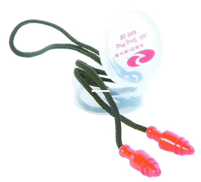 Radians JP3150HC Snug Plug Soft - Reusable Corded Plugs NRR 28 - JP3150HC