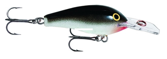 Rapala FR05S Fat Rap Crankbait, 2" - 5/16 oz, Silver, Floating - FR05S