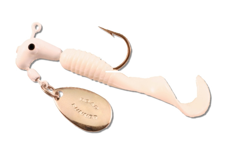 Road Runner B2-1602-001 Curly Tail - Jig w/Spinner, 1/16 oz, White - B2-1602-001 Road Runner B2-1602-001 Curly Tail - Jig w/Spinner, 1/16 oz, White - B2-1602-001