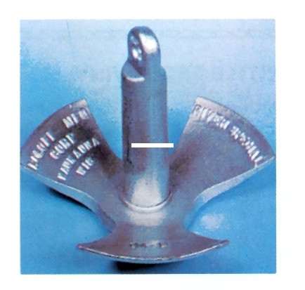 Roloff 15RSAF River Anchor 15Lb - Alum Finish - 15RSAF