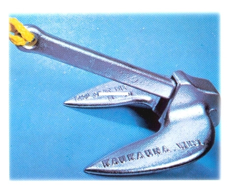 Roloff 10NAF Navy Anchor 10Lb Alum - Finish - 10NAF