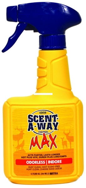 Scent-A-Way 07740 Max Odorless - Spray 12 oz - 7740