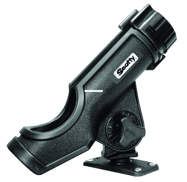 Scotty 0231-BK Powerlock Rod Holder - Black w/244 Flush Deck Mount - 0231-BK
