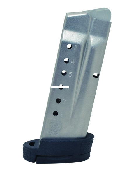 Smith & Wesson 19936 Magazine M&P 9 - Shield 8-RD 9mm w/ Finger Rest - 19936