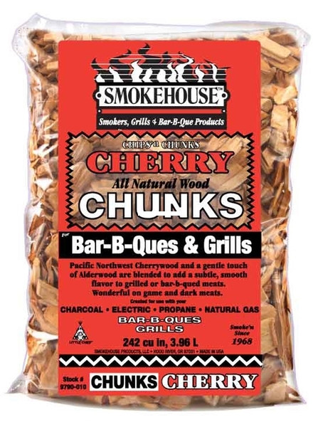 Smokehouse 9790-010-0000 Wood - Chunks 1.75 Lb Bag Cherry - 9790-010-0000
