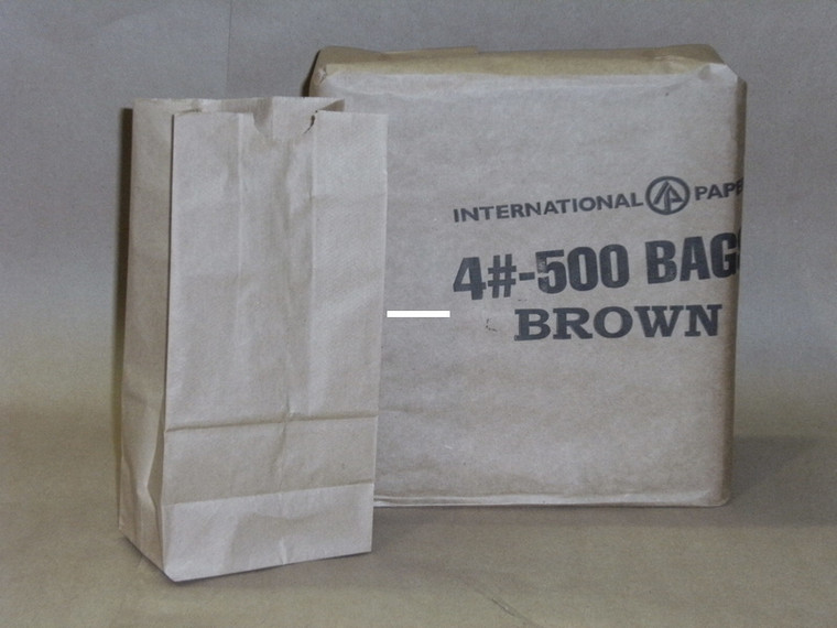 Spectrum 4 Brown Bag 5x3x9-3/ 500Pk - 4