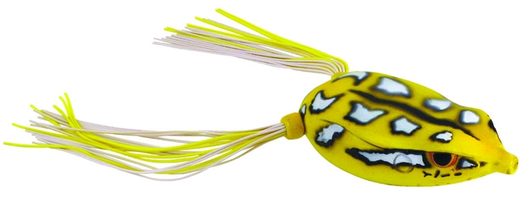 Spro SBEF65RYLW Dean Rojas Bronzeye - Frog 65, 2 1/2", 5/8 oz, Rainforest - SBEF65RYLW
