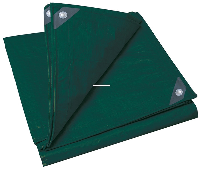 Stansport T-57 Rip Stop Tarp - 5 Ft - X 7 Ft - Green - T-57