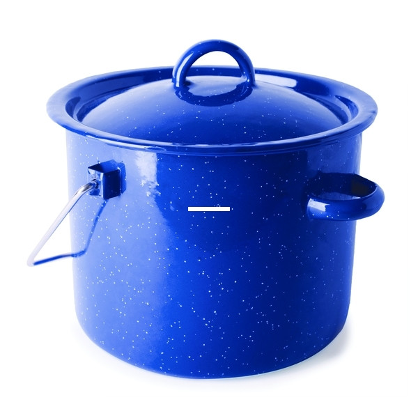 Stansport 10628 Enamel Straight - Pot- 3.2 Qt - 10628