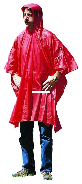Stansport 968-A Vinyl Fashion - Poncho-52 In X 80 In - Assorted - 968-A
